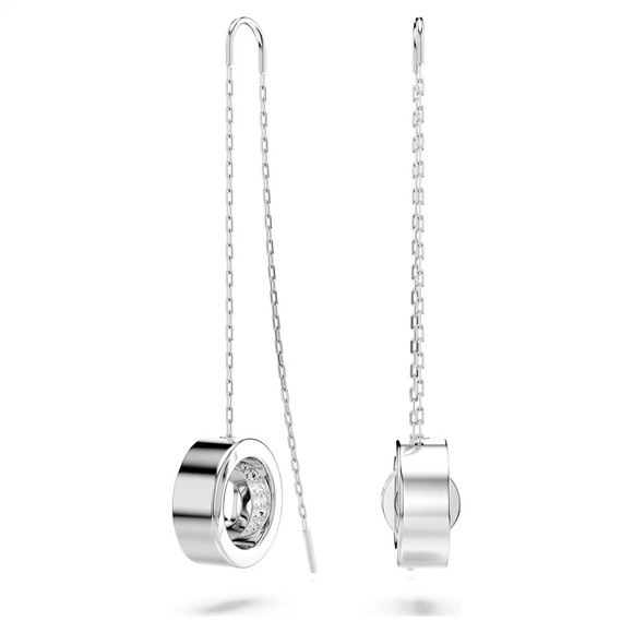 Swarovski Dextera drop earrings
Long, White, Rhodium plated - Picture 5 of 11